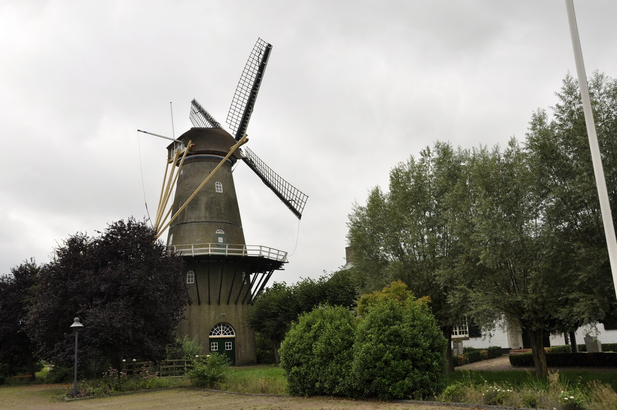 de stelling bergambacht molen den arend